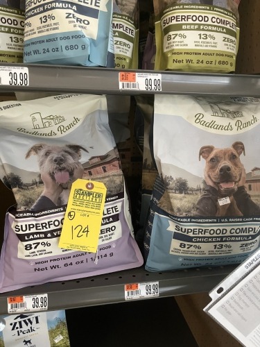 BAGS DOG FOOD - BADLANDS RANCH - 64OZ