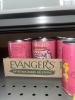 CANS DOG FOOD - EVANGER'S