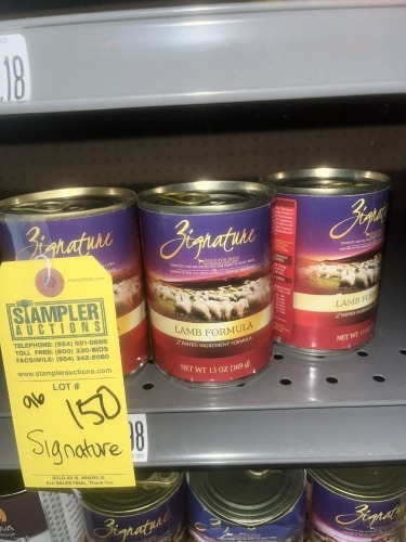 CANS DOG FOOD - ZIGNATURE
