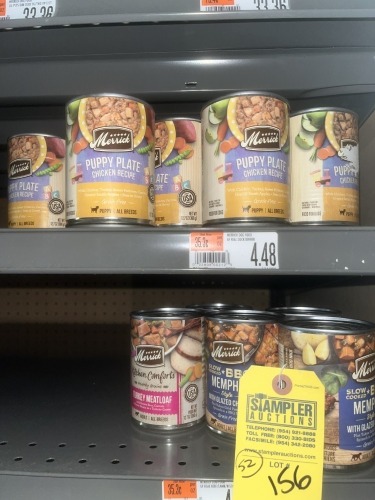 CANS DOG FOOD - MERRICK