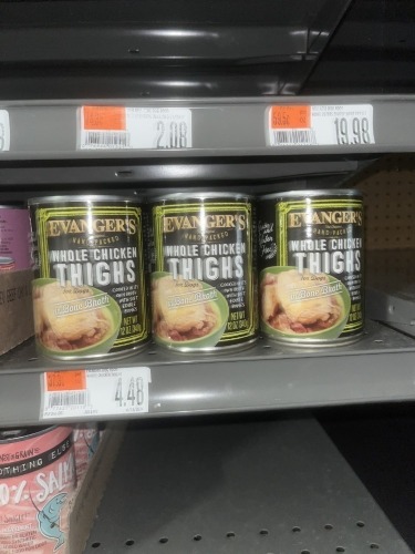 CANS DOG FOOD - EVANGER'S / NUTRI-VET