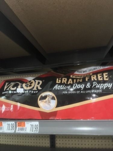 BAGS DOG FOOD - VICTOR - 30LB-50LB