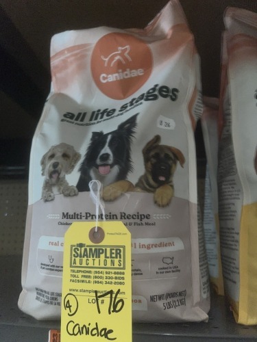 BAGS DOG FOOD - CANIDAE - 5LB
