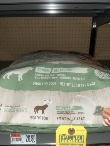 BAGS DOG FOOD - MERRICK - 25LB / HILLS - 27.5LB / BLUE BUFFALO - 30LB