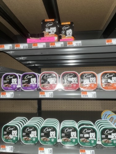 SINGLE-SERVE POUCHES / CONTAINERS DOG FOOD - CESAR