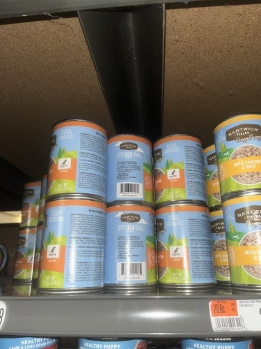 CANS DOG FOOD - HARTWICK