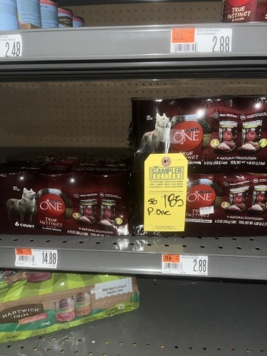 CANS DOG FOOD - PURINA ONE