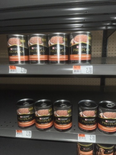 CANS DOG FOOD - PURINA PRO PLAN