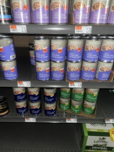 CANS DOG FOOD - OPTIM PLUS