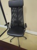 ASSORTED BLACK ROLLING OFFICE CHAIRS - 2