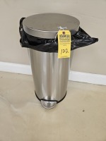 STAINLESS STEEL TRASH CAN