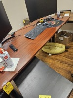 ELECTRIC ADJUSTABLE HEIGHT TABLE - 71''x31''