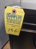 BLACK METAL FILE CABINET WITH 2 DRAWERS - 2