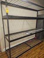 TEAR DROP RACK WITH GRIDS - 7'H x 92''W x 2'D