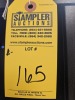 BLACK LIGHTED UNIT WITH 4 SHELVES & CABINET - 2