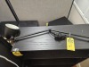 BLACK ADJUSTABLE WORK LAMP WITH CLAMP MOUNT - 2