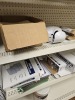 LOT ASSORTED OFFICE SUPPLIES - CLIP BOARDS, NUMBER STICKERS, NAME BADGE LABELS, ETC - 2