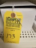 LOT ASSORTED OFFICE SUPPLIES - CLIP BOARDS, NUMBER STICKERS, NAME BADGE LABELS, ETC - 3