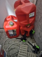GAS CANS (LIKE NEW)