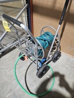 HOSE REEL ON WHEELS