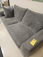 GRAY FABRIC COUCH (NEAR 106)