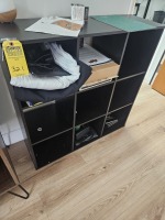 CUBBY SHELVING UNIT WITH 9 HOLES