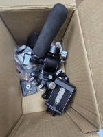 LOT - SMALL RIG FLUID VIDEO HEAD, JOBY GRIP TIGHT PRO2 MOUNT, ETC