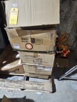 BOXES ASSORTED STORAGE RACKS (1 PALLET)