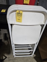 WHITE FOLDING CHAIRS