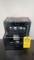 SONY CAMERA & 70mm LENS (NO BATTERY / NO CHARGER)