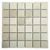SQ. FT. - 2 x 2 Crema Mosaics (2 x 2 x 3/8 Crema Marfil Mosaics on mesh_ Tumbled UK-C122)