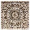 PIECES - Medallion Mar506 (Medallion Marmaris 506 Mocha, Emperador 36x36)