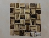 SQ. FT. - Lykia Crema Mosaics (12 x 12 Lykia Crema Mosaics on mesh UK-C210)
