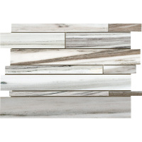 SQ. FT. - Mosaic Bars Palisandra (Mosaic Bars_ Palisandra_ UK-P202 - 12''x12'' mesh)