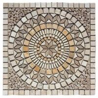 PIECES - Medallion Mar503 (Medallion Marmaris 503 Light, Noche, Gold 36x36)