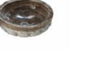 VS0014 Vessel Sink (UK0014 Vessel Sink Natural Stone Travertine Dia 15" x 6" high)