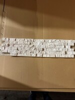 SQ. FT. - Ledge Stone_ UK-L777 (Ledge Stone_ Classic Travertine Wall Panels 6''x12'' UK-L777)