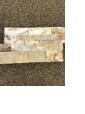 SQ. FT. - Ledge Stone_ Scabos (Ledge Stone_ Scabos Split-Face Wall Panels UK-S777 - 6''x12'' mesh with assorted size chips)