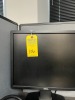 LOT - 2- DELL 20'' MONITORS / APC BATTERY BACKUP / KEYBOARD / MOUSE / HEADPHONES - 2