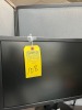 LOT - 2- AOPEN 20'' MONITORS / APC BATTERY BACKUP / KEYBOARD / MOUSE / HEADPHONES - 2