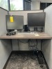 LOT - 2- DELL 20'' MONITORS / APC BATTERY BACKUP / KEYBOARD / MOUSE / HEADPHONES