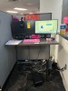 LOT - 2- ACER 22'' MONITORS / APC BATTERY BACKUP / KEYBOARD / MOUSE / HEADPHONES