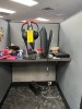 LOT - 2- DELL 20'' MONITORS / APC BATTERY BACKUP / KEYBOARD / MOUSE / HEADPHONES