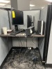 LOT - 2- DELL 20'' MONITORS / APC BATTERY BACKUP / KEYBOARD / MOUSE / HEADPHONES
