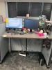 LOT - 2- ACER 22'' MONITORS / APC BATTERY BACKUP / KEYBOARD / MOUSE / HEADPHONES