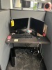 LOT - 2- ACER 22'' MONITORS / APC BATTERY BACKUP / KEYBOARD / MOUSE / HEADPHONES