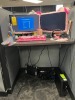 LOT - 2- ACER 22'' MONITORS / APC BATTERY BACKUP / KEYBOARD / MOUSE / HEADPHONES