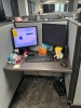 LOT - 2- DELL 20'' MONITORS / APC BATTERY BACKUP / KEYBOARD / MOUSE / HEADPHONES