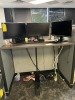 LOT - 3- ACER 22'' MONITORS / APC BATTERY BACKUP / KEYBOARD / MOUSE / HEADPHONES