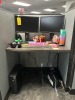 LOT - 2- DELL 20" MONITORS / APC BATTERY BACKUP / HEADPHONES